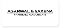 CA Agarwal & Saxena Logo